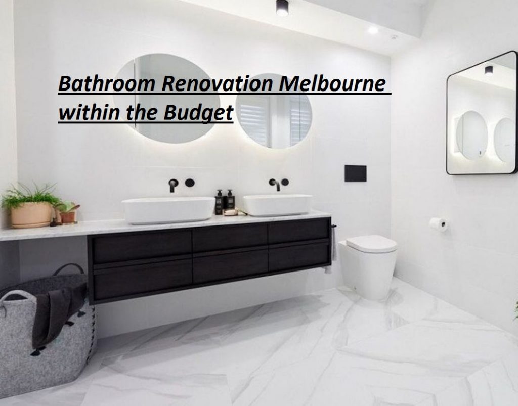 Bathroom renovation in Melbourne
